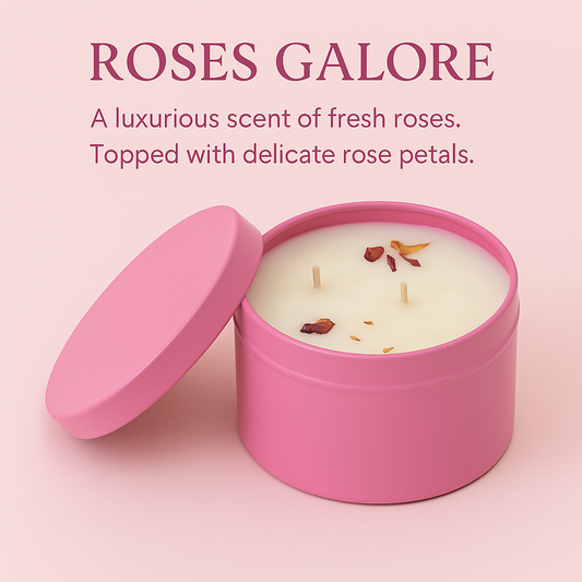 Roses Galore: A Moment of Blooming Calm